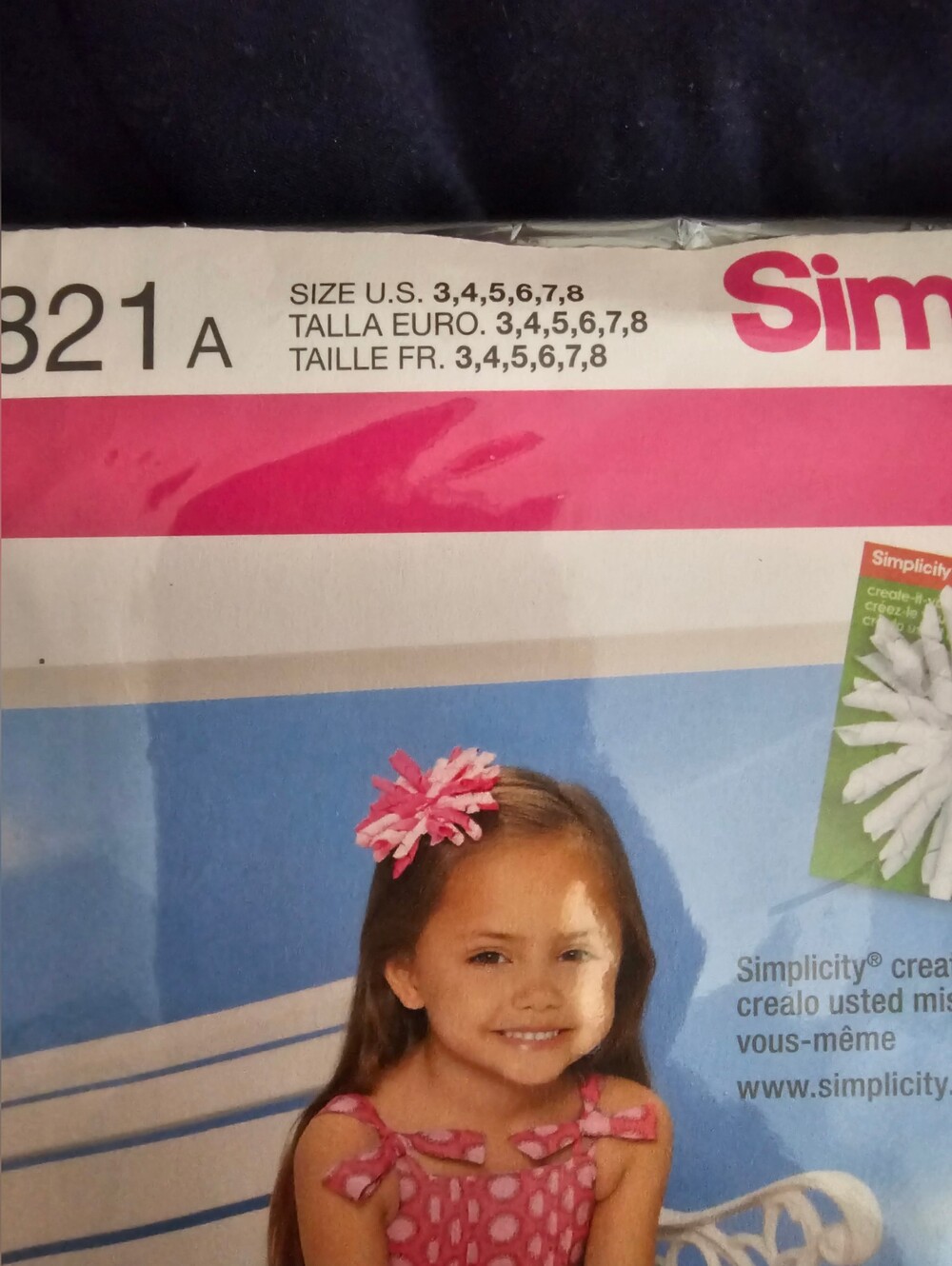 Simplicity Sewing Pattern 1820 - Picture 2 of 3